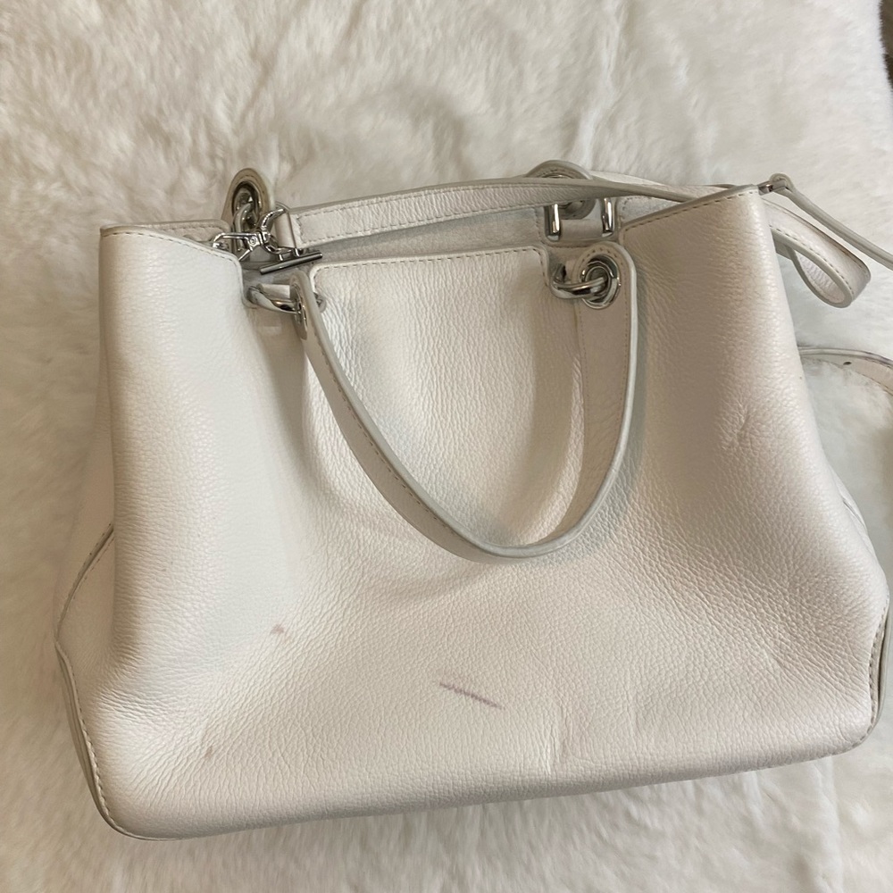It has a some marks but it is like new.